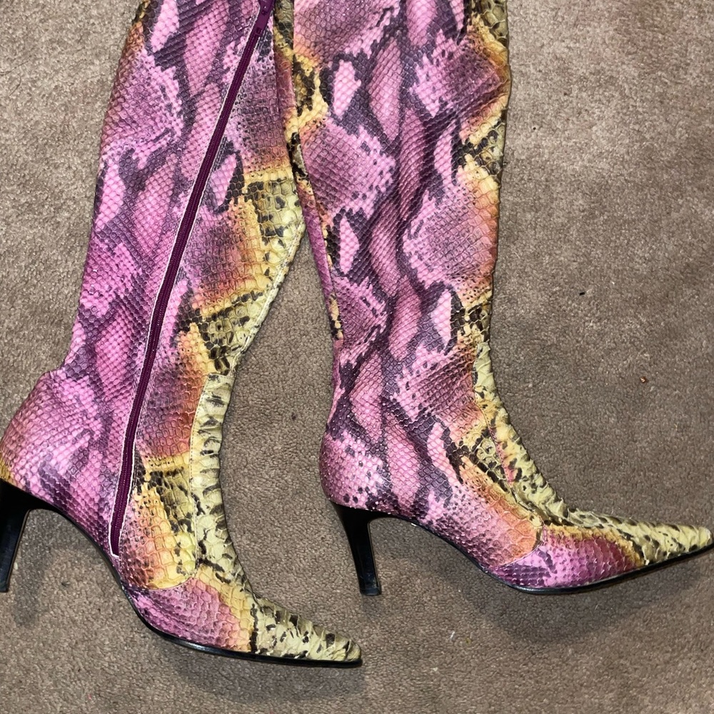 Vintage Snakeskin boots